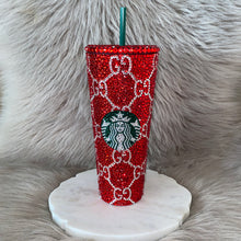 Load image into Gallery viewer, CUSTOM ORDER 24oz. Blinged Tumbler
