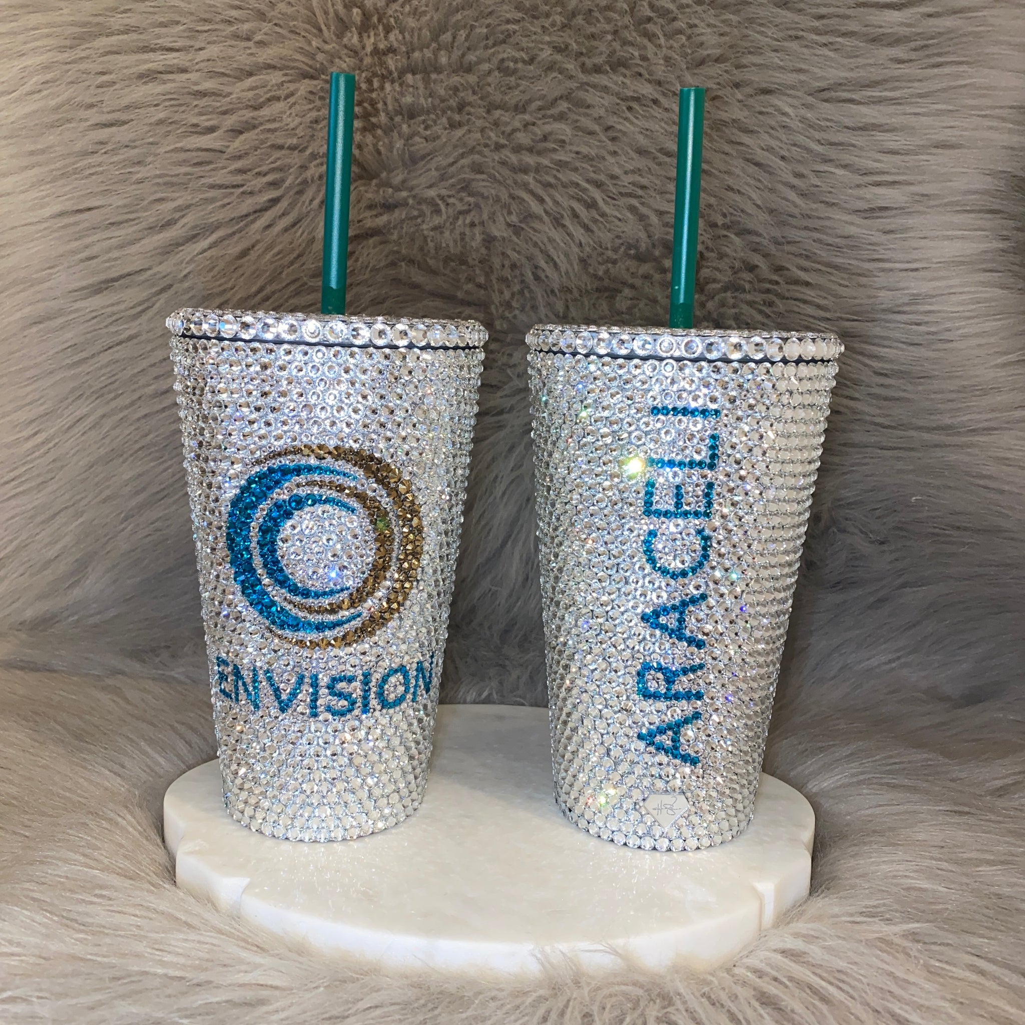16oz. Blinged Tumbler – 