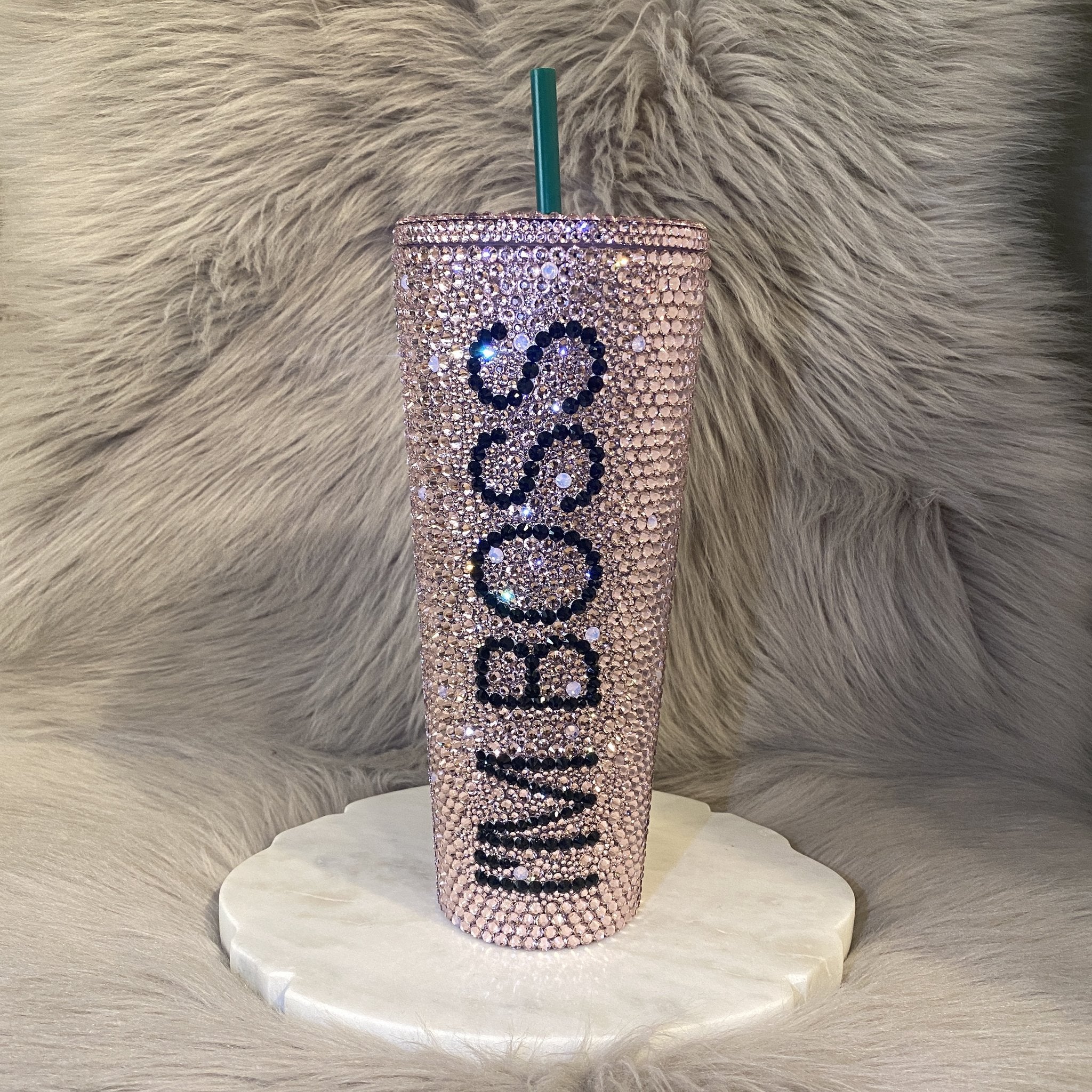 blinged up starbucks cup 24oz. Blinged Tumbler – 