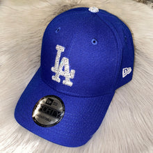 Load image into Gallery viewer, LOGO Blinged Dad Caps (ANY TEAM)
